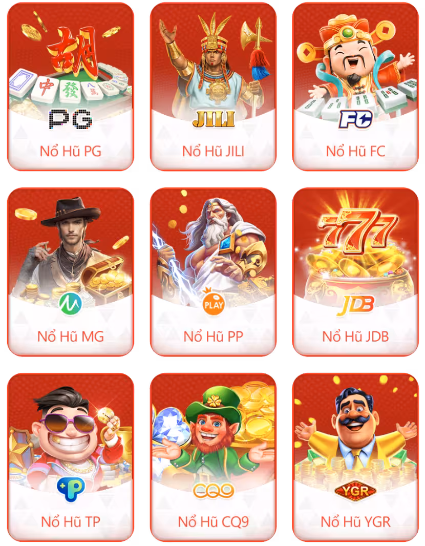 Sảnh game Nổ hũ SC168